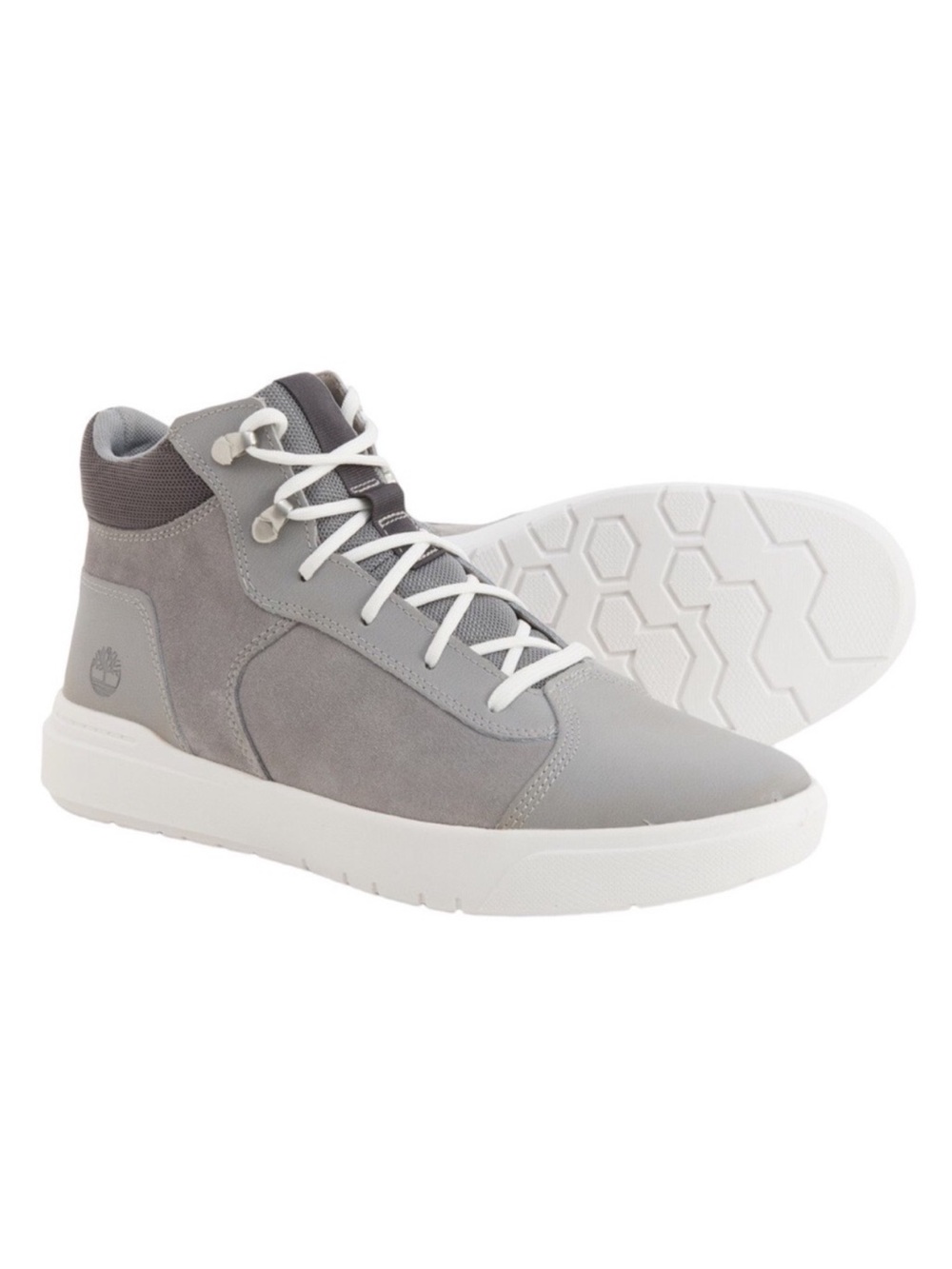 TIMBERLAND Men’s Seneca Bay Mid Sneaker Boots-Leather Griffin